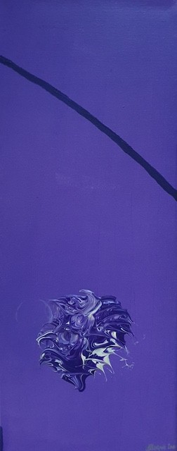 Nr 533 Der Vogelball 20x50 cm Jahr 2011